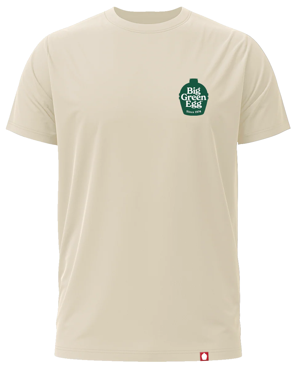 Big Green Egg Mens Bone T-Shirt - Large - Image 2